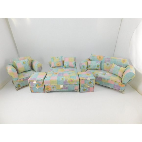 Unbranded Jewelry - 50/1671  10 pc Barbie Size Minature Furniture Hidden Jewelry Boxes ~ Musical
